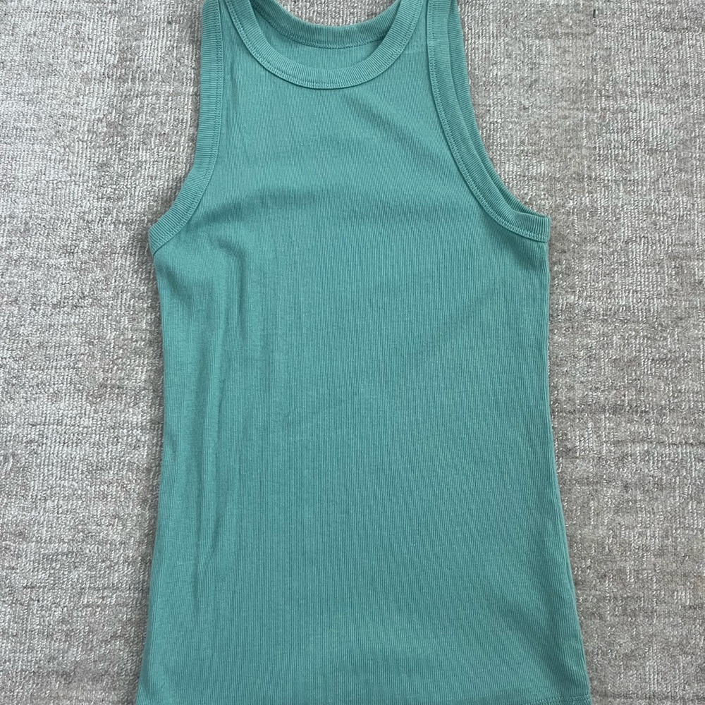 Teal Sleeveless Tank Top